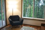 forest view from living room